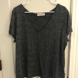 UO raw hem tee